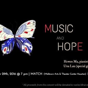 “Music and Hope” Charity Recital
