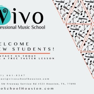 Welcome new students! Contact us today for a FREE Lesson!